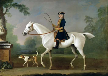 Sir Roger Burgoyne Riding 